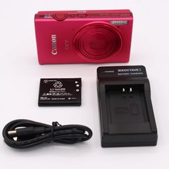 Canon デジタルカメラ IXY 420F レッド 光学5倍ズーム 広角24mm Wi-Fi対応 IXY420F(RE)　#250311_431030003633