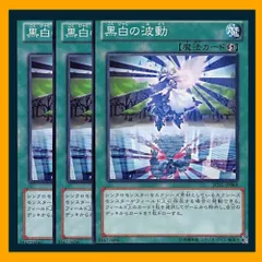 ◆黒白の波動 3枚セット