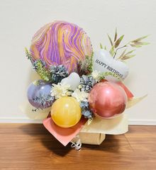開店祝い open 花 バルーン 開業祝い オープン祝い 周年祝い 開院祝い 祝電 電報 誕生日　クリスマス　記念日　事務所開き 移転祝い お祝い ギフト プレゼント　フラワーアレンジメント　オシャレ