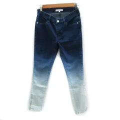 トミー TOMMY デニムパンツ ジーンズ スキニー アンクル丈 グラデーション S 青 ブルー /SM29のサムネイル