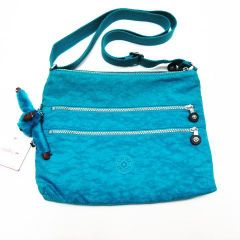 KIPLING キプリング バッグ ショルダーバッグ クロスボディ 斜め掛け ターコイズブルー 青系 Alvar アルバー モンキー D175LF