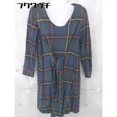 ◇ ◎ URBAN RESEARCH ROSSO アーバンリサーチ ロッソ 長袖 シャツ サイズFREE ネイビー レッド イエロー レディース 【中古】 【1104160004188】