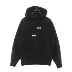 Supreme Cdg Split Box Logo フーディー (ブラック) Supreme Comme des Garcons SHIRT Split Box Logo Hooded