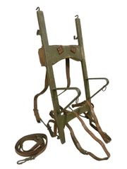 スイス軍 ウッド バックパック フレーム  背負子 1936年 画像現品f