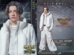 【中古】コレクションカード(男性) No.64[キャラクターカード]：WOLF HOWL HARMONY/GHEE/「BATTLE OF TOKYO～Jr.EXILE vs NEO EXILE～ ツインウエハース」メタリックプラカード