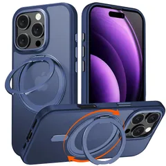 【迅速発送】iPhone 16 Pro Max 適用 ケース Magsafe対応 アイフォン16プロマックス カバー 360°回転スタンド Uovon スマホケース アイホン 16promax 携帯ケース ワイヤレス充電 車載ホルダー 対応 ストラップ穴付き