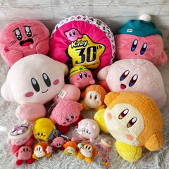 별의 커비 봉제인형 19점 세트 정리 판매 와돌디 닌텐도 게임 캐릭터 세트 판매 쿠션 19