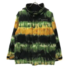 バートン ロゴワッペン スキー フード付き ジップ ウェア M グリーン系 BURTON スノーボード キッズのサムネイル
