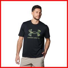【在庫わずか】カモ UAテック ビッグロゴ ショートスリーブ トレーニングTシャツ Tシャツ [アンダーアーマー] メンズ