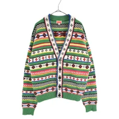 KENZO (ケンゾー) 22AW フェアアイルジャガードカーディガン マルチ FC65CA3173CHのサムネイル
