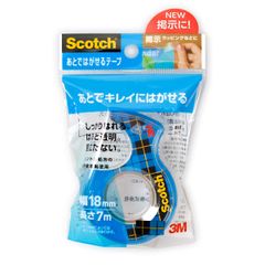 新品 スリーエム スコッチ あとではがせるテープ 18mm CA18-DS