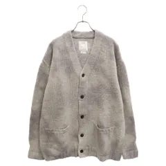 VISVIM (ヴィスヴィム) 19AW SELMER LONG CARDIGAN ウールニットカーディガン グレー 0119205012004のサムネイル
