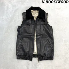 ル*ド様 N.HOOLYWOOD ブラックベスト9232-VE01-004定価7 ル*ド様 N.HOOLYWOOD ブラックベスト9232-VE01-004定価7 メンズ