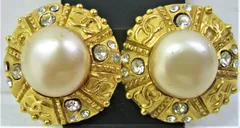 激レア ヴィンテージ シャネル CHANEL イヤリング 93P