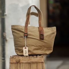 フランス軍テント生地リメイク トートバッグ【T.K GARMENT SUPPLY】