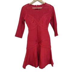 HERVE LEGER ミランダカー着用 ワンピース ドレス 膝丈 バンテージ