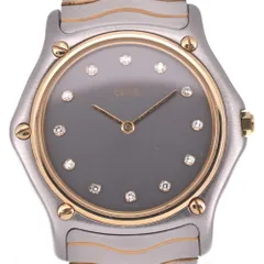 エベル EBEL 181909 クラシックウェーブ 12Pダイヤ K18YGベゼル