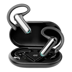 【即日発送】5.2 ワイヤレスヘッドセット Bluetooth 充電ケース付き 長時間連続使用 耳掛け式 耳に塞がない バッテリー内蔵 ハンズフリー通話 軽量 ブルートゥースヘッドセット イヤホン 在宅勤務 ビジネス 運転 スポーツ 通学 通勤 日本語取扱説明