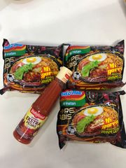 サンバル1本、ミーゴレンインスタント3袋セット