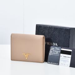 【美品】プラダ ダイアグラム ソフトカーフ インプントゥーレ チプリア ミニ財布 美品】プラダ ダイアグラム ソフトカーフ インプントゥーレ チプリア