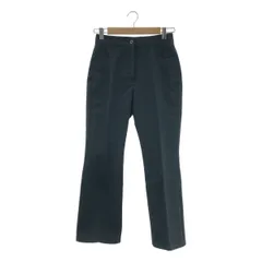 【美品】  JIL SANDER / ジルサンダー | 2023SS | BLACK COTTON PANTS コットン フレアパンツ | 32 | ブラック | レディース