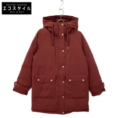 BLUE LABEL CRESTBRIDGE ブルーレーベルクレストブリッジ 55C50-866-18 ボルドー BRITISH DUCK DOWN HOODED COAT 36