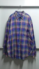00’s GAP チェック柄 フランネル BDシャツ XL
