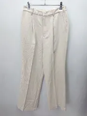 ◇ SENSE OF PLACE ストレートパンツ サイズL ベージュ レディース E  【1406180107994】