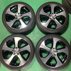 フォルクスワーゲン ゴルフ7 18インチ 7.5j +49 PCD112 ブリヂストン ポテンザ 225/40R18 2021年