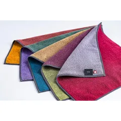 【新着商品】今治タオル ハンドタオル 日本の伝統色 5色セット 34cm×35cm 日本製 高級 今治 無地 タオル 優しい肌触り キッチンタオル 業務用タオル エステタオル 5枚セット リバーシブル キャンプ ヨガ ジム 入浴 スパ 1