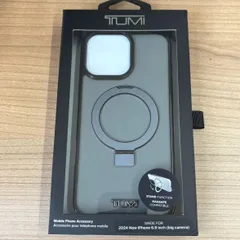 【アウトレット】TUMI 　iPhone 16 Pro MAX用ケース　スマホリング＆スタンド機能　Magsafe充電対応　*5902
