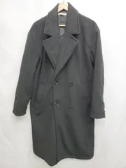◇ WEGO ウィゴー STANDARD 長袖 チェスターコート サイズM ブラック レディース メンズ P  【1406240018338】のサムネイル