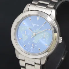 ⭐️アニエスべ-V33J-0010、レディース⭐️オーバーホール、ガラス交換済み⭐️ ⭐️アニエスべ-V33J-0010、レディース⭐️オーバーホール