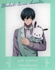 【中古】キャラカード 糸師凛×ポチャッコ 「ブルーロック×サンリオキャラクターズ POP UP SHOP in TSUTAYA アクリルカード 02.パーティーver.(描き下ろしイラスト)」