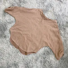 【良品】Doudou ドゥドゥ  カットソー【F】モード  カジュアル  レディース  ベージュ系  明るい薄茶色【送料無料】