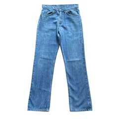 ヴィンテージ1983年リーバイス519スキニーストレートオレンジタブ34ヒゲ 70's Levi's リーバイス 519 デニムパンツ ジーンズ レア