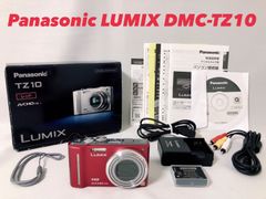 動作確認済 カメラ Panasonic LUMIX TZ DMC-TZ10 純正バッテリー  バッテリーチャージャー 付き