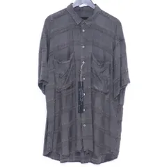 KLASICA クラシカ　ラグラン半袖シャツ　ベージュ　サイズ2 KLASICA (クラシカ) [PAPER] OLD HERRING BONE JERSEYS COTTON
