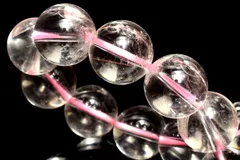 【１点物】高品質◇希少カラー レッドエンジェルラダークォーツ　11mm　ブレスレット  _MA2982