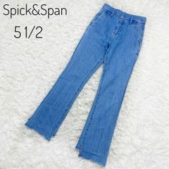 Spick&Span 5 1/2 BEAUTY-LINEスリットデニム　27
