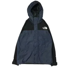 THE NORTH FACE(ノースフェイス) MOUNTAIN LIGHT DENIM JACKET マウンテンライト デニム ジャケット NP12032 L インディゴ×ブラック マウンテンパーカーのサムネイル