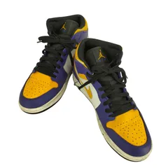 ジョーダンブランド JORDAN BRAND 22aw Air Jordan 1 Mid Lakers メンズ JPN：27.5 