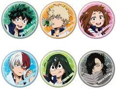 【中古】バッジ・ビンズ 全6種セット 「僕のヒーローアカデミア オーロラキャラバッジコレクション」