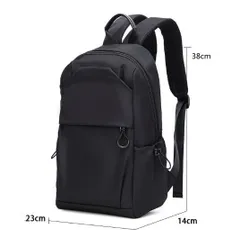 【軽量 撥水】リュック リュックサック バックパック メンズ レディース 通勤 通学 収納多機能 黒 ブラック