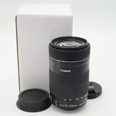 ■ほぼ新品■ Canon キヤノン 望遠ズームレンズ EF-S55-250mm F4-5.6 IS STM APS-C対応 EF-S55-250ISSTM
