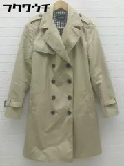 ◇ ◎ HusHusH ハッシュアッシュ ベルト付き 長袖 トレンチ コート サイズS ベージュ レディース 【中古】 【1002802292798】のサムネイル