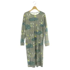 ミナペルホネン mina perhonen forest village カットソーワンピース ミニ 40 グレー /SS ■OSのサムネイル