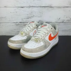 NIKE AIR FORCE 1 LOW ナイキ エアフォース 1 ロー 22.5cm ベージュ ホワイト 白 DA8302-101 L07003