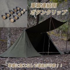 軍幕連結用ボタンクリップ 10個セット ポーランド軍 ロシア軍 東ドイツ軍 ルーマニア軍などに