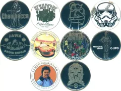【中古】バッジ・ピンズ 全10種セット 「スター・ウォーズ 金バッジ vol.1」